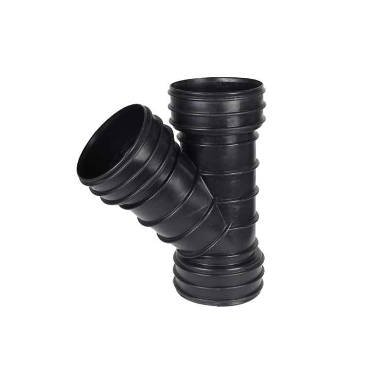 Koruge Tek Çatal PVC Çıkış
